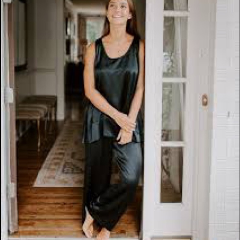 PJ Harlow Jolie Satin Lounge Pants